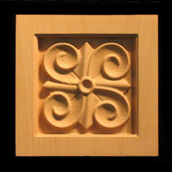 Image Corner Block - Craft Swirls
