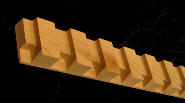 Detail Moulding - Dentil Carved Wood