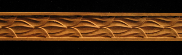 Frieze - Olive Leaves Decorative Carved Wood Molding