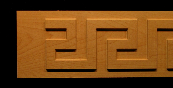 Frieze- Classic Keys Decorative Carved Wood Molding