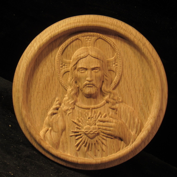 Image Sacred Heart of Jesus medallion