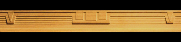 Frieze- Deco Pattern Decorative Carved Wood Molding