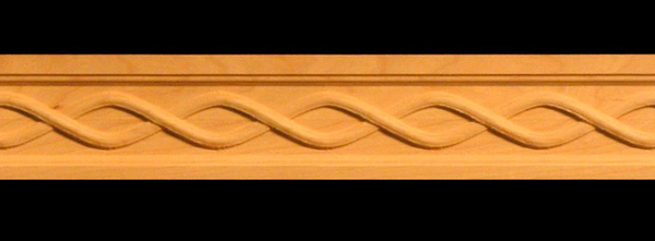 Image Frieze Moulding - Simple Rope Weave