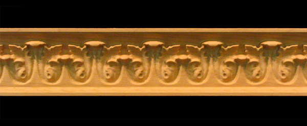 Frieze - Acanthus Leaf Decorative Carved Wood Moulding