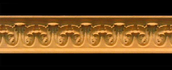 Image Frieze Moulding - Acanthus Leaf