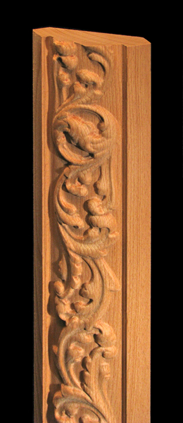 Image Corner Moulding - Acanthus Whimsey