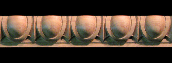 Moulding - Egg and Dart - Large Carved Wood