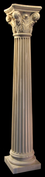 Image Column Full or Half Round - Corinthian 6