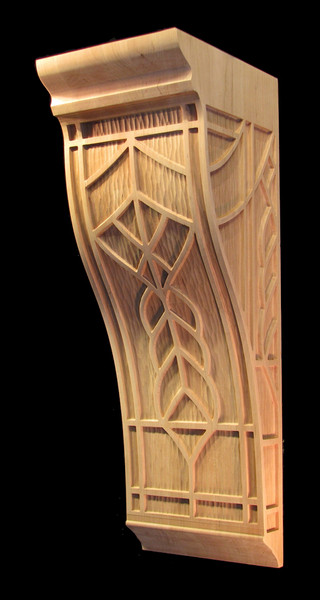 Corbel - Craftsman #2 Carved Wood