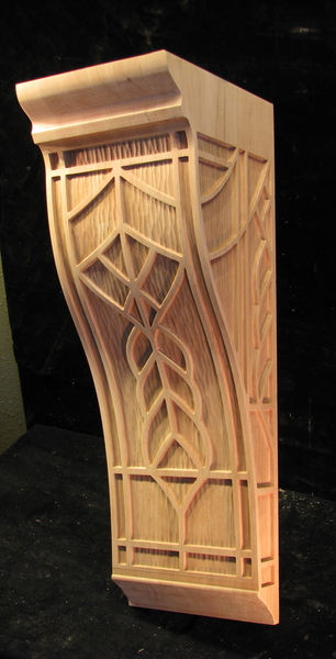 Corbel - Craftsman #2 Carved Wood
