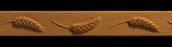 Frieze - Simple Wheat Decorative Carved Wood Molding
