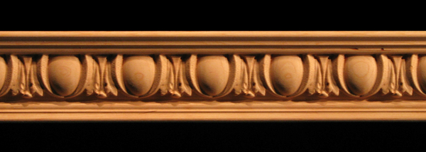 Crown Molding - Egg and Acanthus Wood Carved