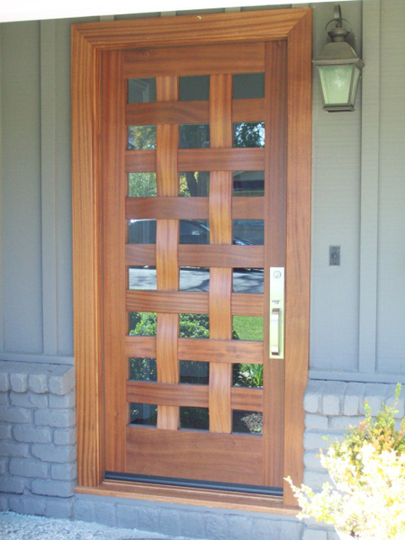 Image Woven Door - White Bird Doors