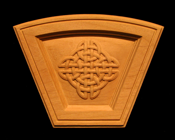 Image Keystone - Celtic Knot Arched Simple