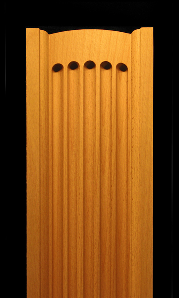 Image Pilaster - Fluted, Rounded