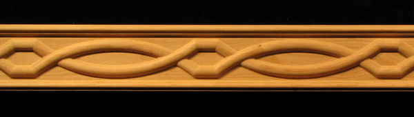 Image Frieze Molding - Chain Weave