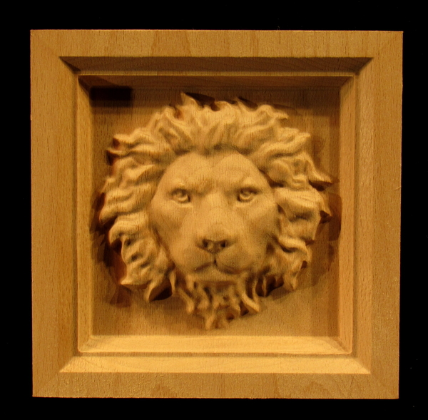 Image Corner Block - Regal Lion