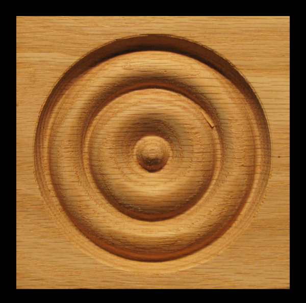 Image CLEARANCE - Corner Block - Bullseye - 3.5