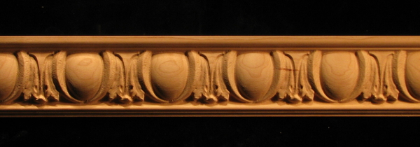 Moulding - Egg and Acanthus Carved Wood