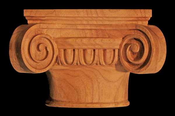 Capital - Ionic (Scamozzi) | Capitals - Four Sided or Full / Half Round