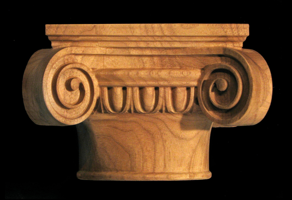 Capital - Ionic (Scamozzi) | Capitals - Four Sided or Full / Half Round