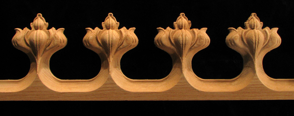 Gothic Crocket / Spire Moulding | Reproduction and Restoration Carvings