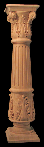 Column - Acanthus and Fluting - 8