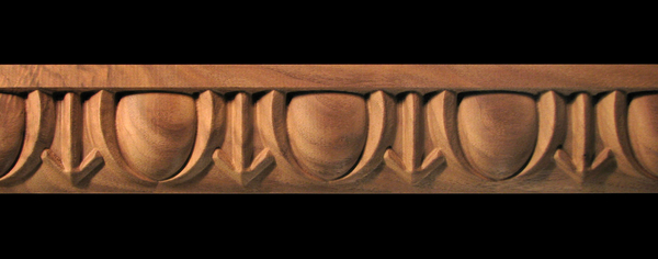 Moulding - Egg and Dart - Large Carved Wood