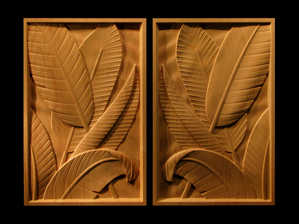Image Tropical Leaf Panel