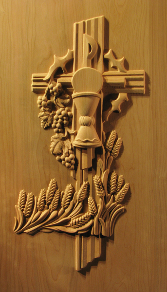 Image Carved Liturgical Panel 1