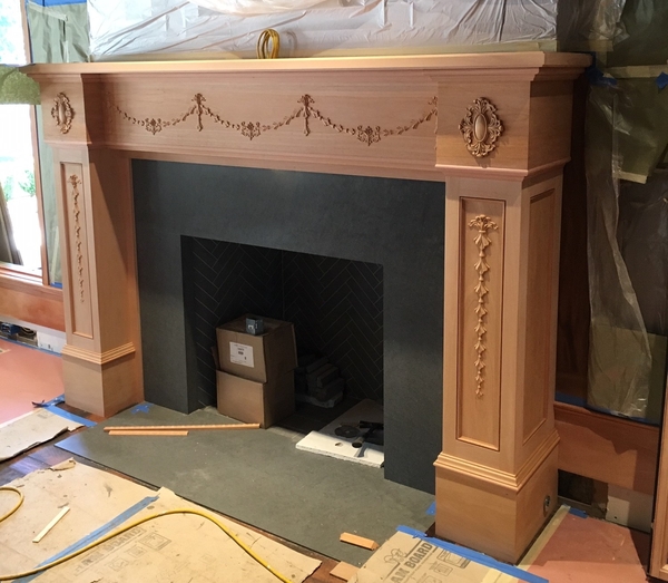 Custom Mantel - Swags and Drops | Fireplace Mantels