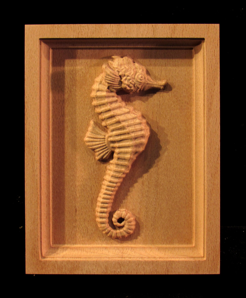 Image Corner Block - Seahorse
