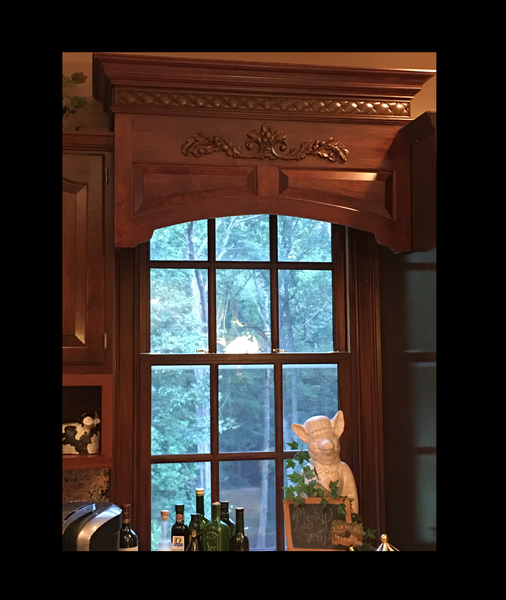 Window Valance Scrollwork | Window, Door & Ceiling Trim