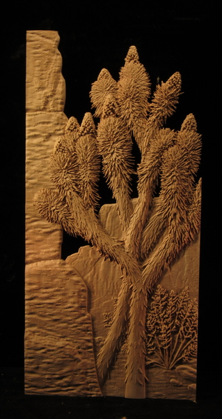 Joshua Tree Panel | Custom Carved Panels