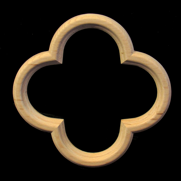 Image Rosette - Simple Quatrefoil Pierced
