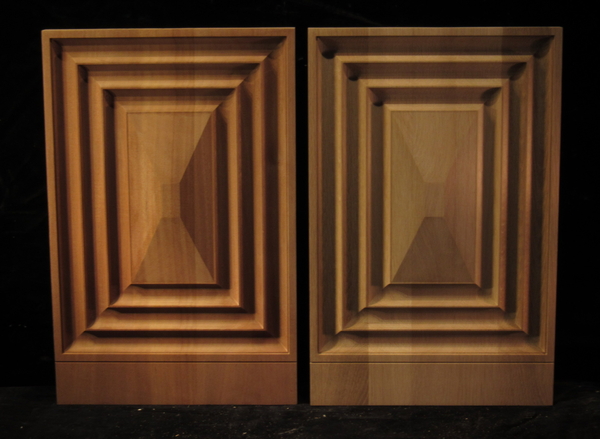 Mahogany Door Set | Custom Carved Panels