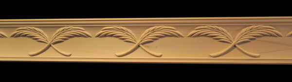 Image Crown Molding - Palm Leaves