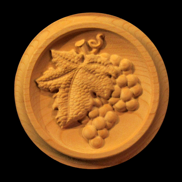 Image Medallion - Wine Grapes