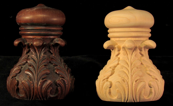 Image Acanthus Finial - Hintz