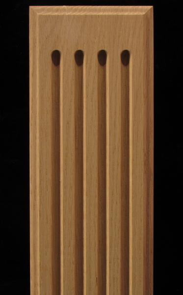 Image Pilaster - Fluted with Profiled Border