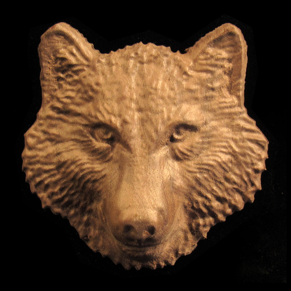 Image Onlay - Wolf - Closed Mouth