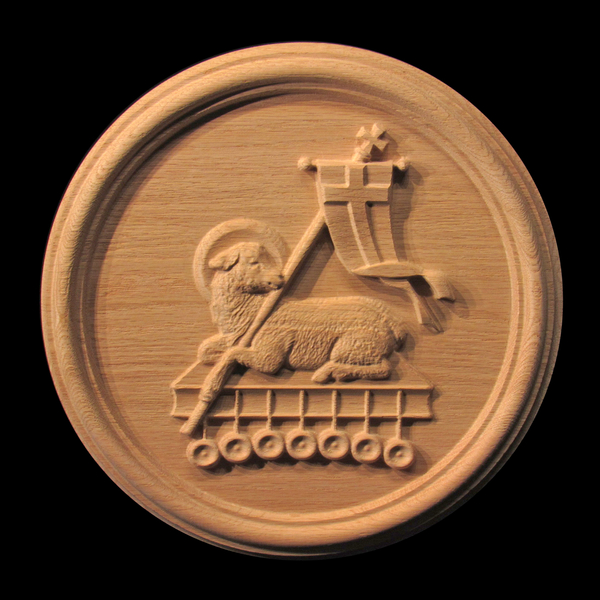 Image Medallion - Agnus Dei
