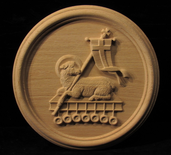 Image Medallion - Agnus Dei