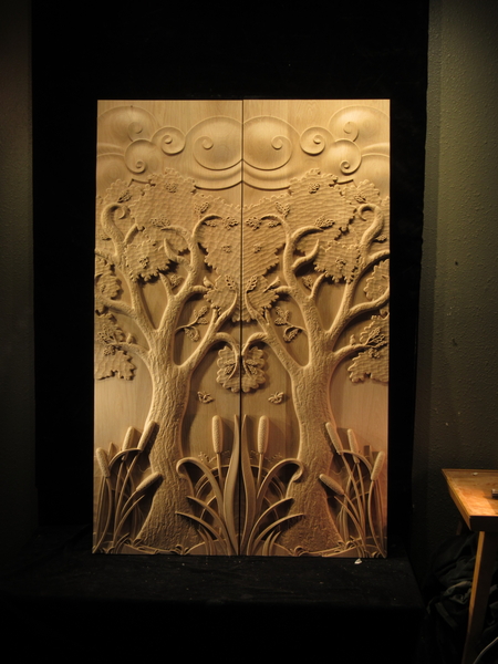 Image Whimsical Tree Panel