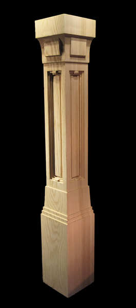 Image Deco Post with Custom Bottom
