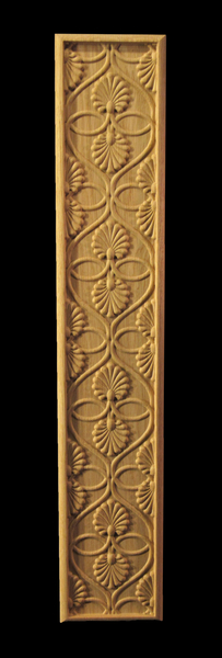 Image Stylized Palmette Weave Panel