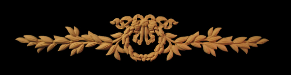 Image Wreath and Ribbon Scroll