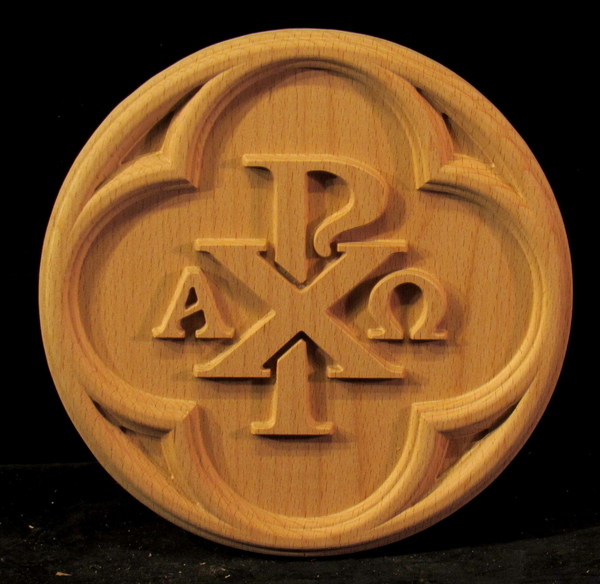 Image Medallion - Chi Rho