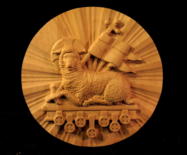 Image Agnus Dei Medallion - Art 2