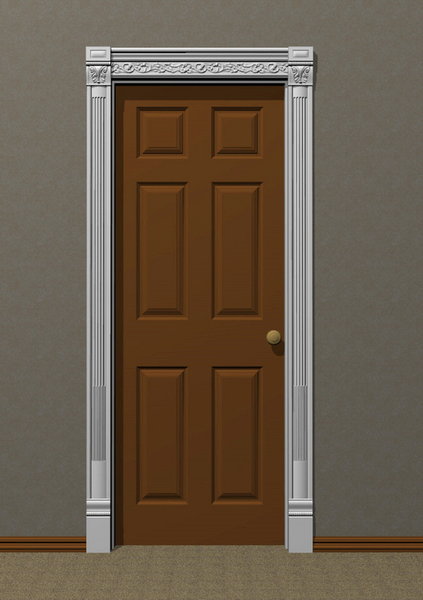 Image Carved Trim, Casing, Architrave #18